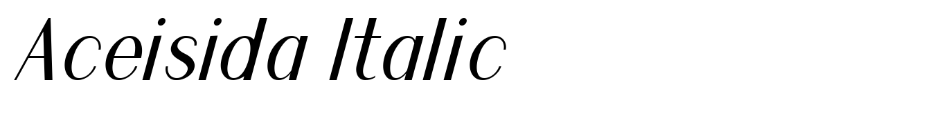 Aceisida Italic